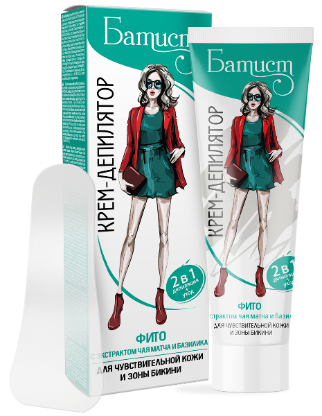 Батист Крем-депилятор «Фито», 100 мл в интернет-магазине «Русская Косметика».