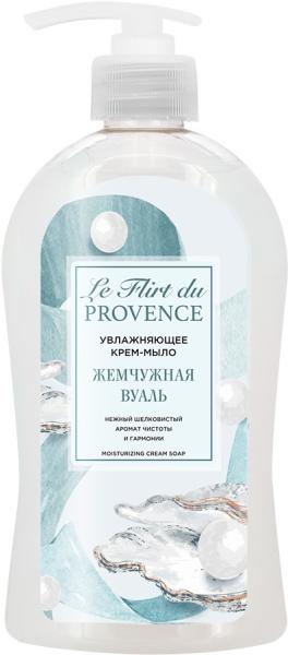 Le Flirt Du Provence LF Увлажняющее крем-мыло "Жемчужная вуаль", 500 г в интернет-магазине «Русская Косметика».
