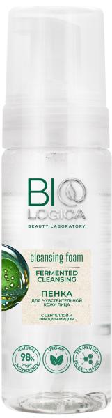 Фото BIOLOGICA Пенка для чувствительной кожи лица  «Fermented cleansing», 150 мл в интернет-магазине «Русская Косметика».