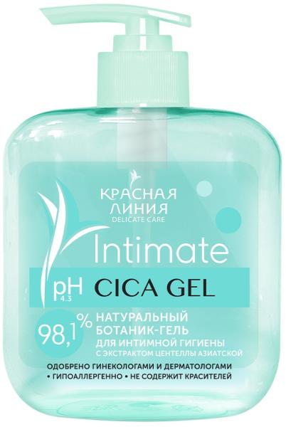 Красная Линия Натуральный ботаник-гель для интимной гигиены Увлажнение и комфорт с экстрактом центеллы, 300 г в интернет-магазине «Русская Косметика».