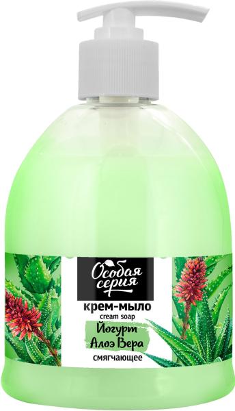 Особая серия Крем-мыло для рук Йогурт Алоэ Вера, 520 г в интернет-магазине «Русская Косметика».