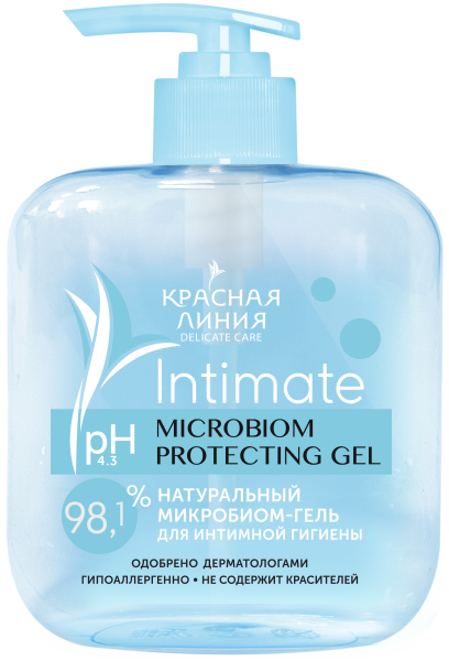 Красная Линия Гель для интимной гигиены Защита и комфорт, 300 г в интернет-магазине «Русская Косметика».