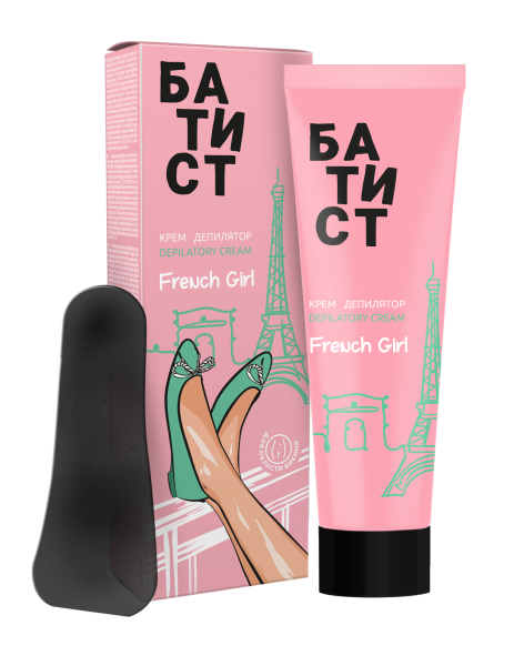 Батист Крем депилятор «French girl», 100 мл в интернет-магазине «Русская Косметика».