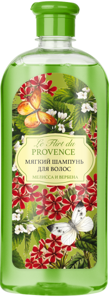 Le Flirt Du Provence Мягкий шампунь для волос «Мелисса и вербена», 730 г на официальном сайте российского производителя косметики.
