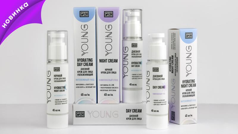 Новинки  Space.latte YOUNG, косметика для молодой кожи (14+)