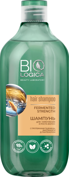 BIOLOGICA Шампунь для укрепления и роста волос  «Fermented strength», 500 мл