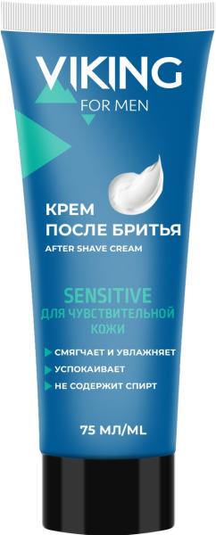 Viking Крем после бритья для чувствительной кожи SENSITIVE, 75 мл в ...