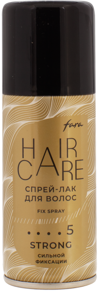 FARA Лак для волос сильной фиксации 90 мл на сайте российского производителя ООО Русская Косметика".