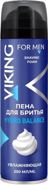 Viking Пена для бритья "HYDRO BALANCE" увлажняющая, 200 мл