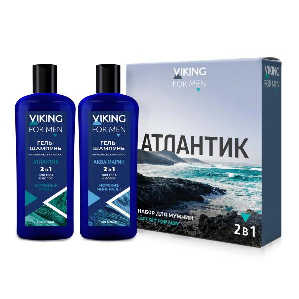 Купить VIKING Подарочный набор для мужчин «АТЛАНТИК» на официальном сайте «Русская Косметика».