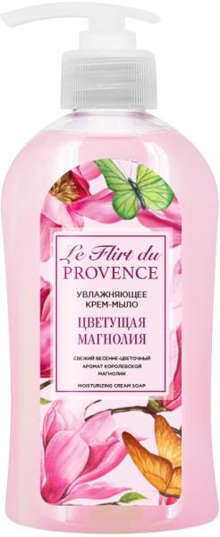 Le Flirt Du Provence Увлажняющее крем-мыло "Цветущая магнолия", 310 г в интернет-магазине «Русская Косметика».