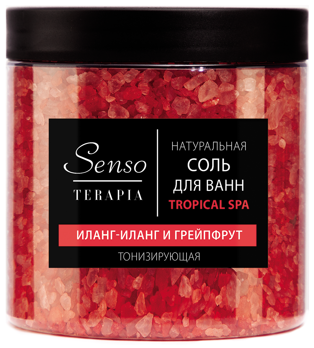 Senso Terapia Соль для ванн тонизирующая TROPICAL SPA, 560 г