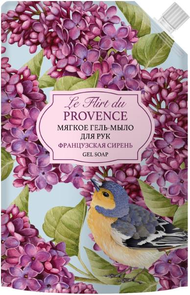 Le Flirt Du Provence Мягкое гель-мыло для рук Французская сирень, 500 мл в интернет-магазине «Русская Косметика».