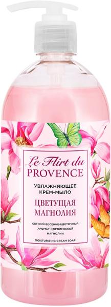 Le Flirt Du Provence Увлажняющее крем-мыло "Цветущая магнолия", 1000 г в интернет-магазине «Русская Косметика».