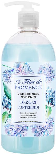 Le Flirt Du Provence Увлажняющее крем-мыло "Голубая гортензия", 1000 г в интернет-магазине «Русская Косметика».