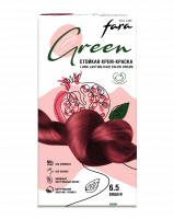 Фото Fara Стойкая крем-краска для волос Eco Line Green 6.5 – Вишня в интернет-магазине производителя краски для волос «Русская Косметика».