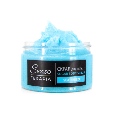 Senso Terapia Сахарный скраб для тела «Sea Breeze»/«Морской бриз», 275 г в интернет-магазине российского производителя «Русская Косметика».