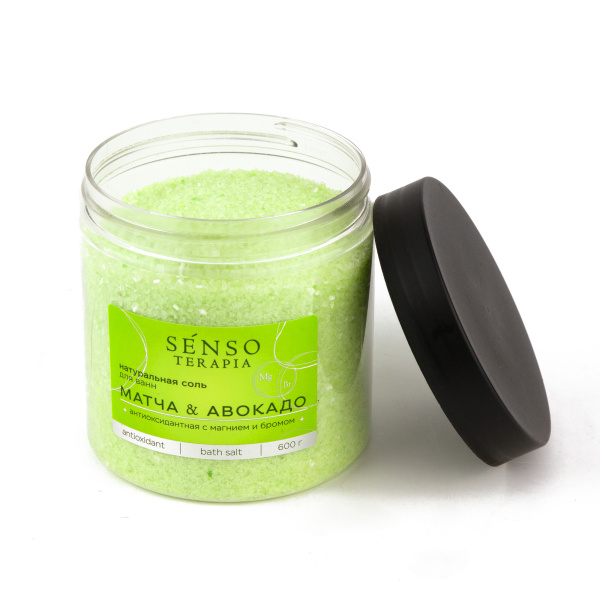 Senso Terapia Натуральная магниево-сульфатная соль для ванн «Perfect balance»/«Идеальный баланс», 600 г в интернет-магазине «Русская Косметика».