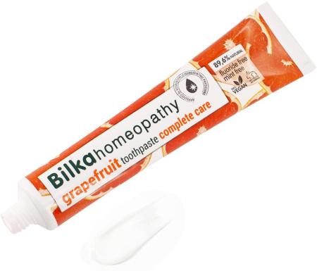 Купить Bilka Зубная паста Homeopathy "Грейпфрут", 75 мл   в интернет-магазине «Русская Косметика».