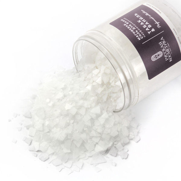 Русская Косметика Магниевая соль для ванн парфюмированная «Табак и ваниль», 400 г. в интернет-магазине «Русская Косметика».