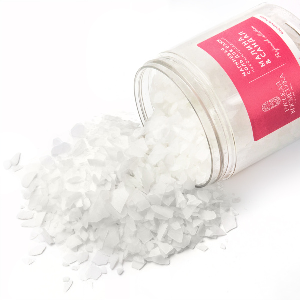 Русская Косметика Магниевая соль для ванн парфюмированная «Малина и сандал», 400 г в интернет-магазине «Русская Косметика».