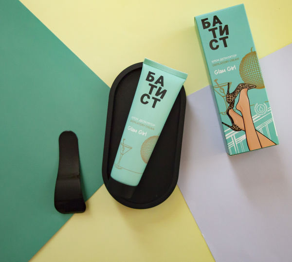 Батист Крем депилятор «Glam girl», 100 мл в интернет-магазине «Русская Косметика».