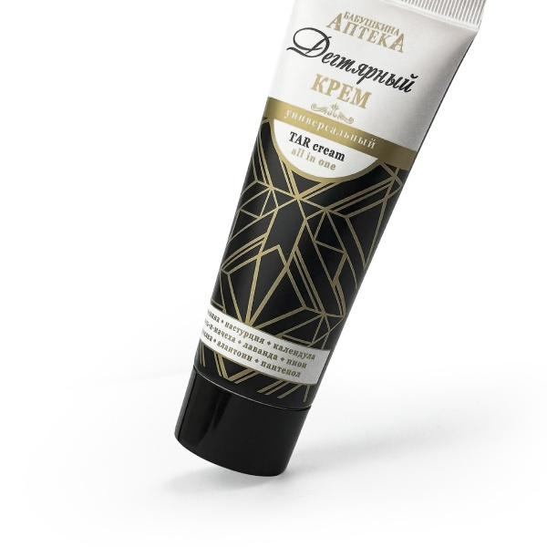 Бабушкина Аптека Дегтярный крем, 75 мл в интернет-магазине «Русская Косметика».