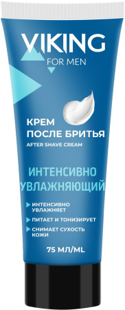 Viking Крем после бритья  интенсивно увлажняющий INTENSIVE HYDRATING, 75 мл