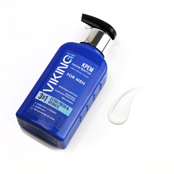 Крем после бритья 3 в 1 "EXTRA FRESH & HYDRATE", увлажнение и прохлада ментола, 200 мл на сайте российского производителя Русская Косметика.