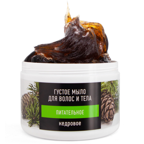 Особая серия Густое мыло для волос и тела «Кедровое», 500 мл в интернет-магазине «Русская Косметика».