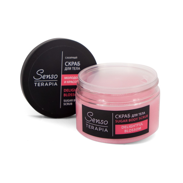 Senso Terapia Сахарный скраб для тела «Delightful Blossom», 275 г в интернет-магазине «Русская Косметика».