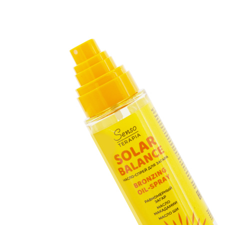 Senso Terapia Масло-спрей для загара «SOLAR BALANCE», 120 мл в интернет-магазине российского производителя «Русская Косметика».