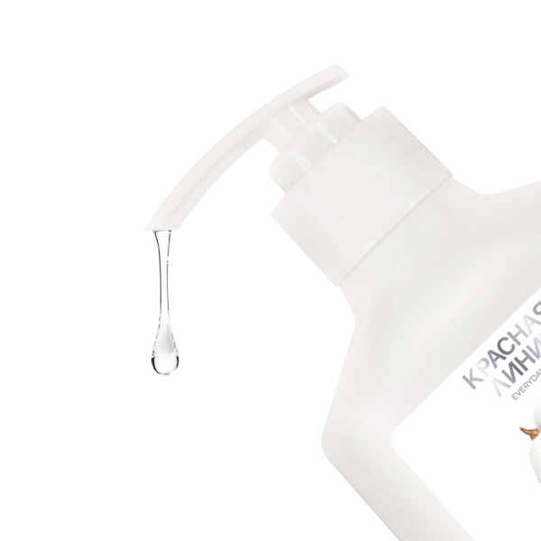 Красная линия Крем-мыло для интимной гигиены с экстрактом хлопка, 250 г в интернет-магазине «Русская Косметика».