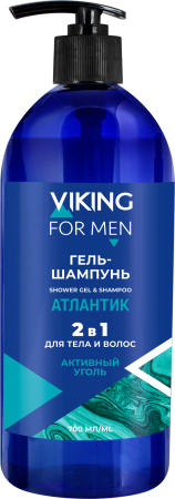 Viking Гель-шампунь для тела и волос "Атлантик", 700 мл  на сайте российского производителя косметики.