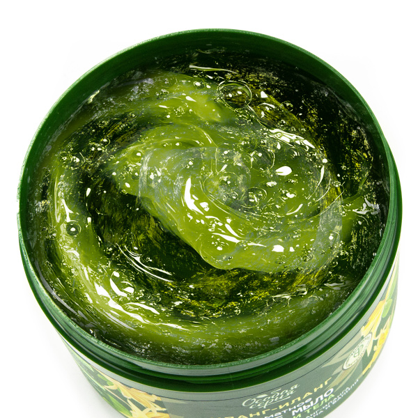 Особая серия Ароматное густое мыло для волос и тела "Иланг-Иланг, комплексный уход и  ароматерапия", 500 мл  в интернет-магазине «Русская Косметика».