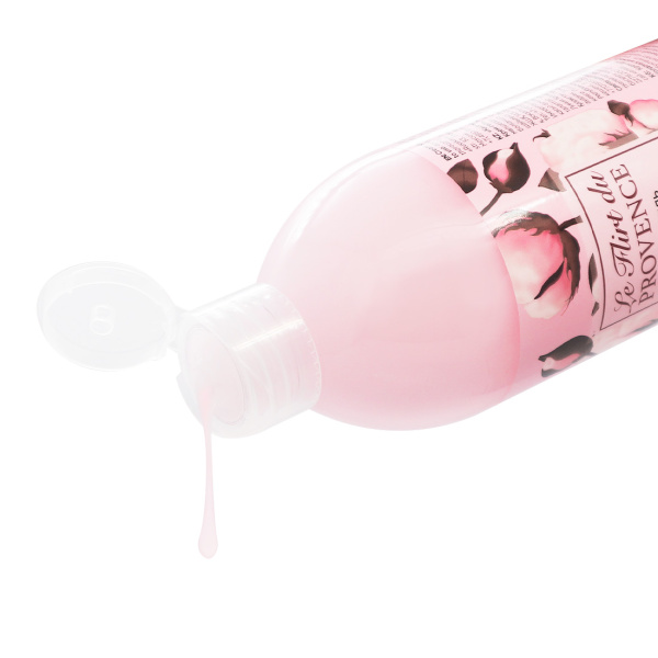 Le Flirt Du Provence Крем-гель для душа "Розовый хлопок", 500 мл в интернет-магазине «Русская Косметика».