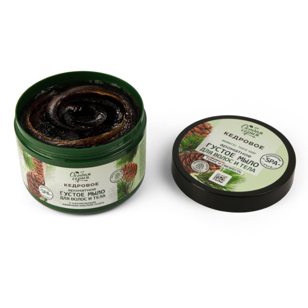 Особая серия Густое мыло для волос и тела «Кедровое», 500 мл в интернет-магазине «Русская Косметика».