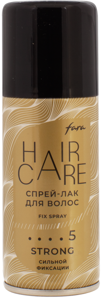 FARA Лак для волос сильной фиксации 90 мл на сайте российского производителя ООО Русская Косметика".