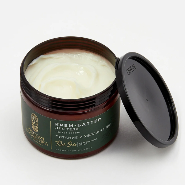 Русская Косметика Крем-баттер для тела  "ПИТАНИЕ И УВЛАЖНЕНИЕ", 300 мл в интернет-магазине «Русская Косметика».
