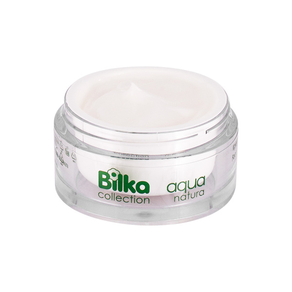 Фото Bilka Крем для лица увлажняющий Aqua Natura, 40 мл в интернет-магазине «Русская Косметика».