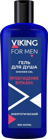 Viking Гель для душа Пробуждение вулкана, 300 мл на сайте российского производителя косметики.