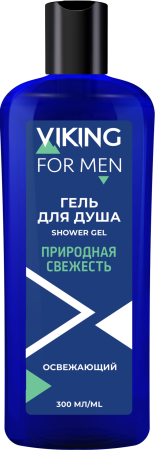 Viking Гель для душа освежающий FRESH/Природная свежесть, 300 мл на сайте российского производителя косметики.