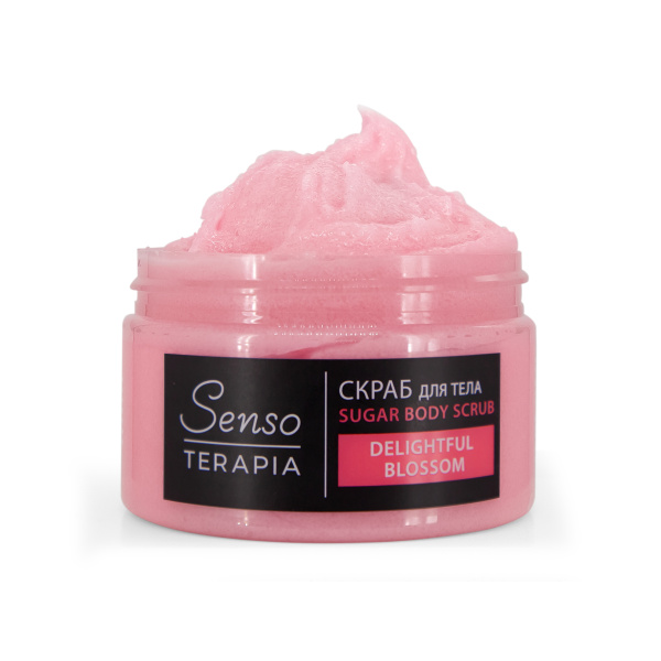 Senso Terapia Сахарный скраб для тела «Delightful Blossom», 275 г в интернет-магазине «Русская Косметика».