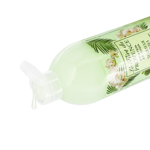 Le Flirt Du Provence Крем-гель для душа "Зеленая лагуна", 500 мл в интернет-магазине «Русская Косметика».