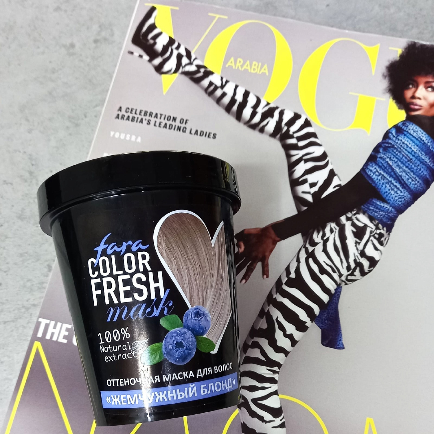 Fara Оттеночная маска для волос Color Fresh «Autumn Blonde» (Жемчужный блонд)