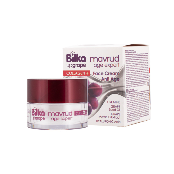 Фото Bilka Интенсивный регенерирующий Anti-Age крем для лица COLLAGEN+, 40 мл в интернет-магазине «Русская Косметика».