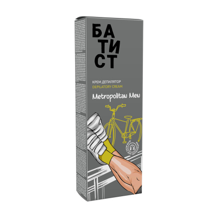 Батист Крем депилятор «Metropolitan Men», 100 мл на сайте российского производителя косметики.