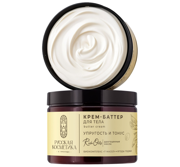 Русская Косметика Крем-баттер для тела "УПРУГОСТЬ И ТОНУС", 300 мл в интернет-магазине «Русская Косметика».