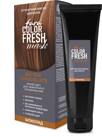 FARA Color Fresh Оттеночная маска "Bitter Chocolate" (Шоколад) 80 мл. в интернет-магазине российского производителя «Русская Косметика».
